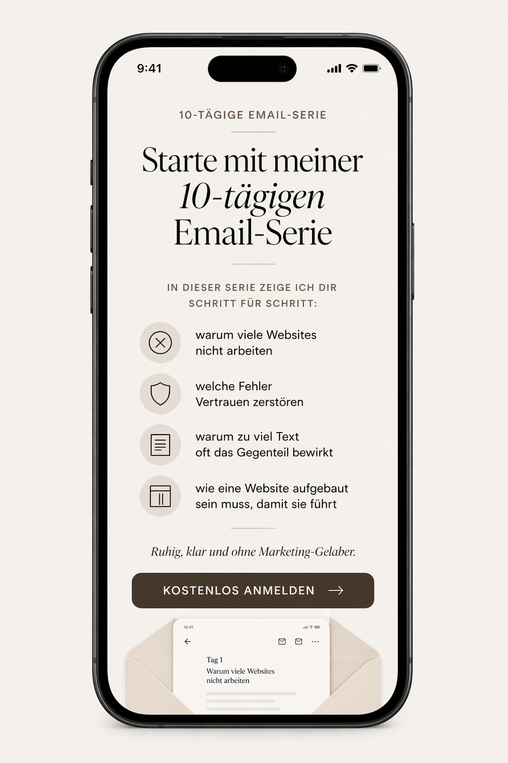 Email Serie Vorschau